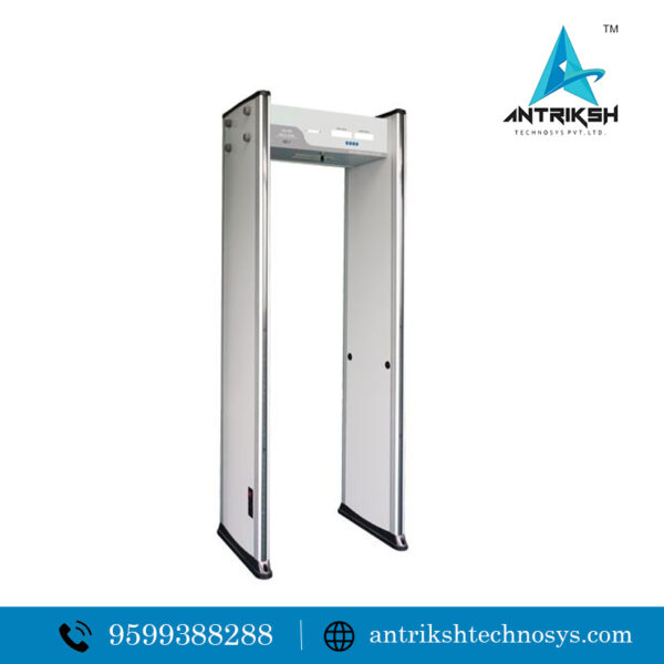 Door frame metal detector